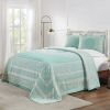 *Click on pic. for Add'l Colors* Jacquard-Weave Textured Medallion Oversized Bedspread Set, King *Free Shipping*