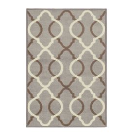 *Click on pic. for Add'l Sizes* Cadena Moroccan Trellis Contemporary Area Rug, Blue *Free Shipping on orders over $46* (Size: 2' x 3')