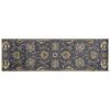 *Click on pic. for Add'l Sizes* Midnight Blue Hand Tufted Traditional Floral Indoor Area Rug