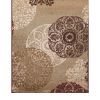 *Click on pic. for Add'l Sizes* Sage Green Floral Medallion Disk Indoor Area Rug