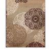 *Click on pic. for Add'l Sizes* Sage Green Floral Medallion Disk Indoor Area Rug