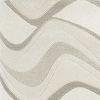 *Click on pic. for Add'l Sizes* Ivory Hand Tufted Abstract Waves Indoor Accent Rug