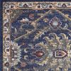 *Click on pic. for Add'l Sizes* Royal Blue Floral Traditional Indoor Area Rug