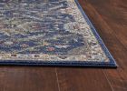 *Click on pic. for Add'l Sizes* Royal Blue Floral Traditional Indoor Area Rug