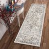 *Click on pic. for Add'l Sizes* Ivory Distressed Floral Traditional Indoor Rug