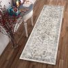 *Click on pic. for Add'l Sizes* Ivory Distressed Floral Traditional Indoor Rug