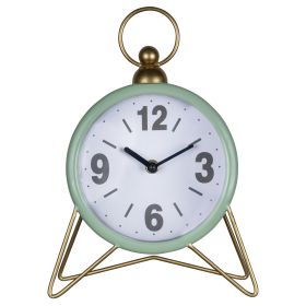 *Click on pic. for Add'l Colors* Golden Triangle Desk Clock (Color: Green)