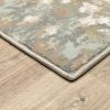 *Click on pic. for Add'l Sizes* Ivory Gray Abstract Ikat Indoor Rug