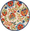 *Click on pic. for Add'l Sizes* Round Mediterra Indoor Outdoor Area Rug