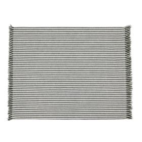 *Click on pic. for Add'l Colors* Set Of Eight Striped Placemats (Color: Dull Green)