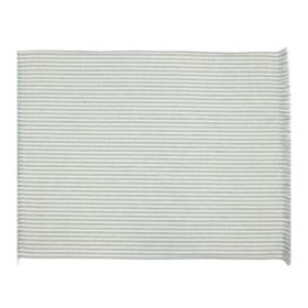 *Click on pic. for Add'l Colors* Set Of Eight Striped Placemats (Color: Periwinkle)