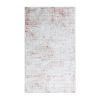 *Click on pic. for Add'l Sizes* Acer Modern Distressed Abstract Polyester Washable Indoor Area Rug, Rust *Free Shipping on orders over $46*