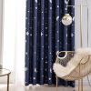 *Click on pic. for Add'l Colors* Moon Star Childs Bedroom And Living Room Window Curtains *Free Shipping*