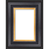 *Click on pic. for Add'l Options* Hudson Collection Picture Frame, Black & Gold 1 5/8" Wide, 4x6