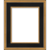 *Click on pic. for Add'l Options* Hudson Collection Picture Frame, Black & Gold 3" Wide, 11x14