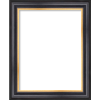 *Click on pic. for Add'l Options* Hudson Collection Picture Frame, Black & Gold 1 5/8" Wide, 11x14