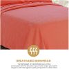 *Click on pic. for Add'l Colors* Solitaire Cotton Jacquard Matelasse Bedspread Set, Twin *Free Shipping*