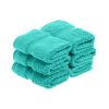 *Click on pic. for Add'l Colors* Egyptian Cotton Plush 6-Piece Solid Washcloth Set *Free Shipping on orders over $46*