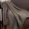 *Click on pic. for Add'l Colors* Basket Weave All Season Woven Cotton Blanket, King *Free Shipping*
