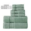 *Click on pic. for Add'l Colors* Bergamo 6 Piece Spun loft Towel Set with Twill Weaving *Free Shipping*