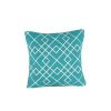 *Click on pic. for Add'l Colors* Geometric Pattern Fabric Accent Pillow *Free Shipping*