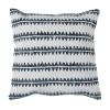 *Click on pic. for Add'l Sizes* Accent Pillow with Sawtooth Stripe, Gray and White *Free Shipping*