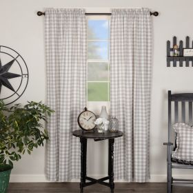 *Click on pic. for Add'l Sizes* Annie Buffalo Grey Check Panel Set of 2 *Free Shipping* (Size: 84x40)