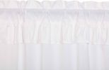 *Click on pic. for Add'l Sizes* Muslin Ruffled Bleached White Panel Set of 2 *Free Shipping*