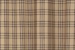 *Click on pic. for Add'l Sizes* Sawyer Mill Charcoal Plaid Panel Set of 2 *Free Shipping*