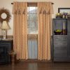 *Click on pic. for Add'l Sizes* Maisie Panel with Attached Scalloped Layered Valance Set of 2 *Free Shipping*