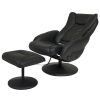 *Click on pic. for Add'l Colors* Sturdy Faux Leather Electric Massage Recliner Chair w/ Ottoman *Free Shipping*