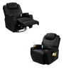 *Click on pic. for Add'l Colors* Swivel Heat & Massage Recliner Chair 5 Modes Remote Control *Free Shipping*