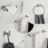 *Click on pic. for Add'l Finishes* Six Piece Stainless Steel Bathroom Towel Rack Set Wall Mount *Free Shipping*