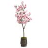 *Click on pic. for Add'l Planter Options* 5.5’ Cherry Blossom Artificial Tree