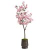 *Click on pic. for Add'l Planter Options* 5.5â€™ Cherry Blossom Artificial Tree