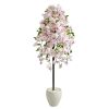 *Click on pic. for Add'l Planter Options * 70” Cherry Blossom Artificial Tree