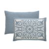 *Click on pic. for Add'l Colors* Textured Medallion Oversized Bedspread Set in Jacquard-Weave, Full *Free Shipping*