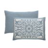 *Click on pic. for Add'l Colors* Textured Medallion Oversized Bedspread Set in Jacquard-Weave, Full *Free Shipping*