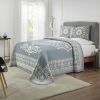 *Click on pic. for Add'l Colors* Textured Medallion Oversized Jacquard Weave Bedspread, Full *Free Shipping*