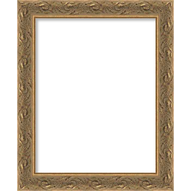 *Click on pic. for Add'l Options* Rustic Ornate Collection Picture Frame, Ambrosia Gold 1-5/8" Wide, 11x14 (Options: Frame Only)