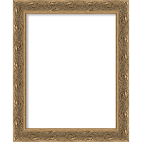 *Click on pic. for Add'l Options* Rustic Ornate Collection Picture Frame, Ambrosia Gold 1-5/8" Wide, 11x14 (Options: Frame Only)