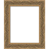 *Click on pic. for Add'l Options* Rustic Ornate Collection Picture Frame, Ambrosia Gold 1-5/8" Wide, 8x10