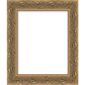 *Click on pic. for Add'l Options* Rustic Ornate Collection Picture Frame, Ambrosia Gold 1-5/8" Wide, 8x10 (Options: Frame Only)