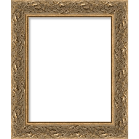 *Click on pic. for Add'l Options* Rustic Ornate Collection Picture Frame, Ambrosia Gold 1-5/8" Wide, 8x10 (Options: Frame Only)