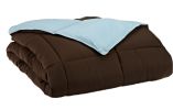 *Click on pic. for Add'l Colors* Solid Reversible Down Alternative Microfiber All Season Comforter, Full/Queen *Free Shipping*