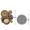 *Click on pic. for Add'l Sizes* Gears of Time Sculptural Wall Clock