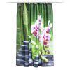 *Click on pic. for Add'l Options* Bamboo Pebble Orchid Bathroom Shower Curtain, Mat & Toilet Seat Cover Set *Free Shipping*
