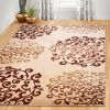 *Click on pic. for Add'l Sizes* Amber Non-Slip Floral Medallion Indoor Washable Area Rugs and Runner, Camel *Free Shipping*