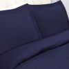 *Click on pic. for Add'l Colors* 300-Thread Count Cotton Percale Solid Duvet Cover Set, Full/Queen *Free Shipping*