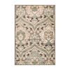 *Click on pic. for Add'l Sizes* Augusta Traditional Oriental Floral Damask Indoor Area Rugs and Runners, Light Blue *Free Shipping on orders over $46*
